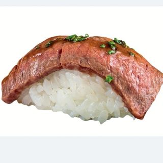 Nigiri wagyu con salsa pimienta