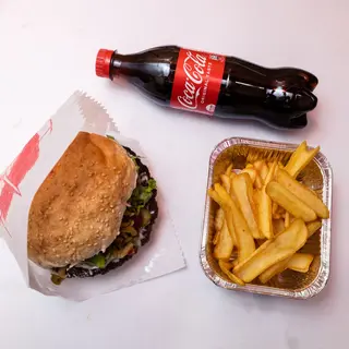 Cheeseburger meni s pomfritom