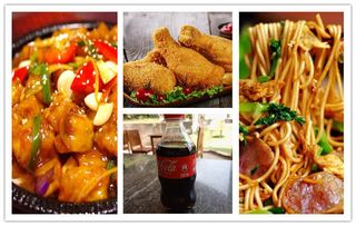 Sizzling Fish Fillet + Fried Chicken Leg + Fried Noodle + 1 Soda