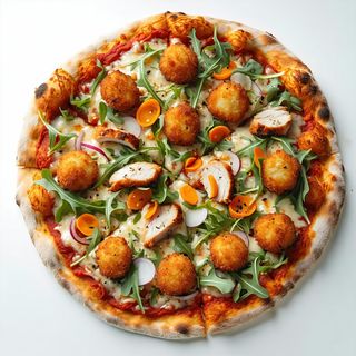 Pizza chickenburgher