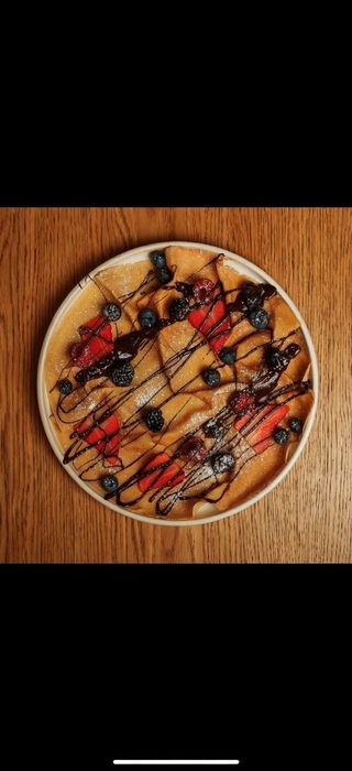 Crepe de Frutos Vermelhos