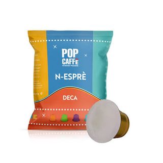 Pop Caffe' Nespresso Decaffeinato 100 Capsule