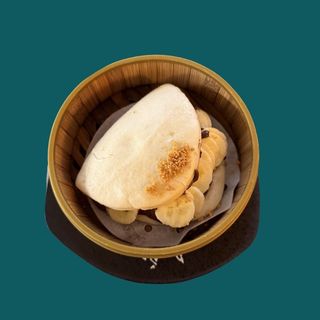 Bao De Nutella Con Plátano Y Leche Condensada