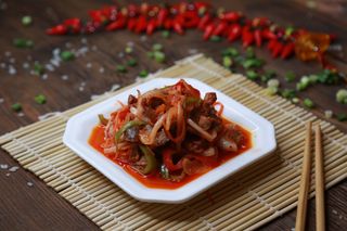 Хе из куриных пупков 