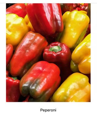 Peperoni Italia 500 gr. ca.