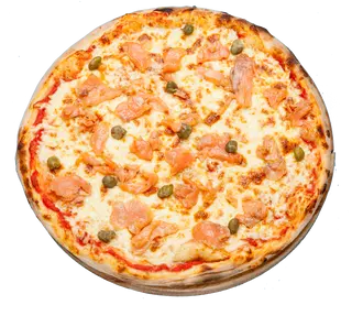 Pizza somon fume si capere