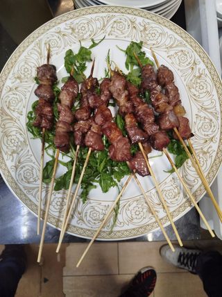 Arrosticini di fegato