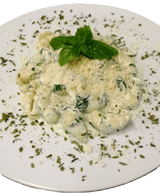 Crema e spinaci (vege) pasta