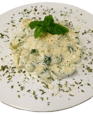 Crema e spinaci (vege) pasta