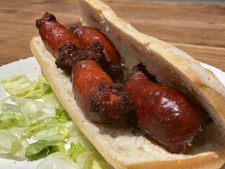 Bocadillo De Chorizo Frito