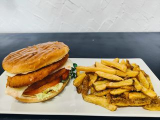 Hamburguesa la crujiente