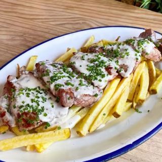 Scaloppine gorgonzola