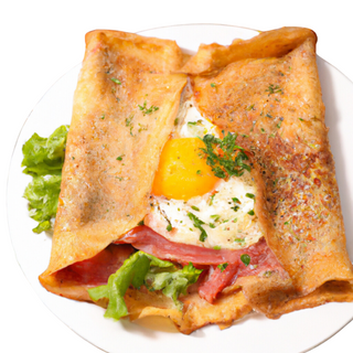 Crêpe Jambon Fromage & Œuf