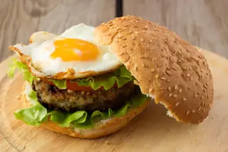 Egg Cheeseburger