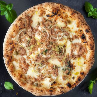 pizza de atún (grande)