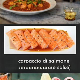 Carpaccio di salmone