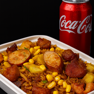 Arroz  JARA: chicharrón crujiente, pollo jugoso y sabor que conquista