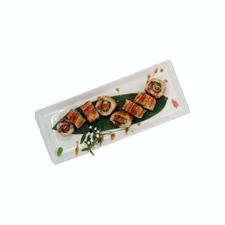 California roll a la tempura (8 pzas.)