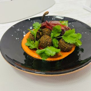 Фалафель з печеним перцем