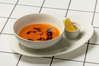 Крем-суп чечевичный