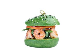 AVOБУРГЕР З КРЕВЕТКАМИ (285г)