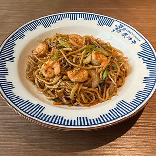 N9. Lamian Salteado Con Gambas