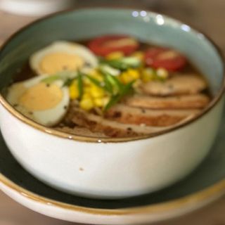 Рамен с курицей 