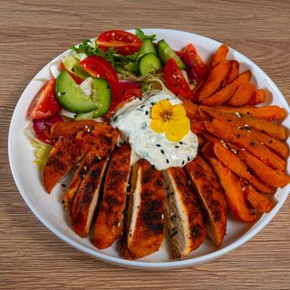 Chicken Grill & Sweet Potatoes