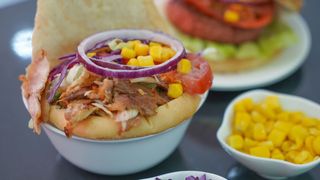 Menú Döner Kebab mixto