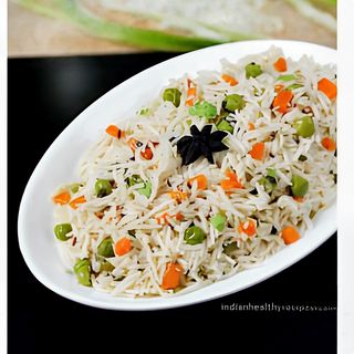Овощной пулов-Vegetable pulao