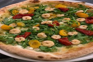 Rucola e Gamberetti Freschi