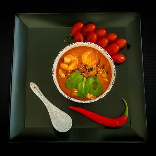 Supa Tom Yum cu creveți