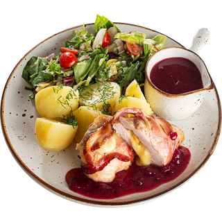 Filet z kurczaka nadziewany oscypkiem