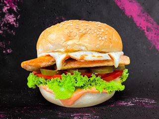 Հավով և պանրով