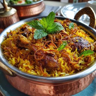 Chicken biriyani