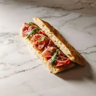 Focaccia de Pastrami