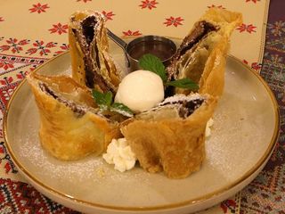 Штрудель шоколадный