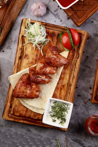 Куриные крылышки