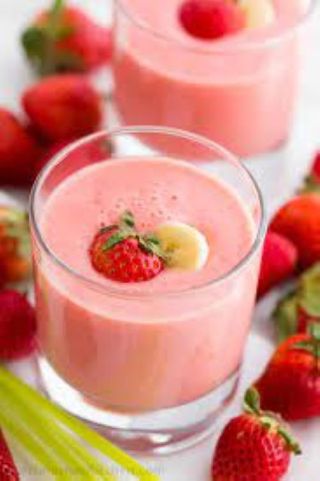 Strawberry smoothie