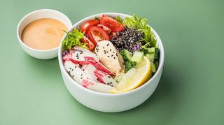 Поке з крабовими паличками