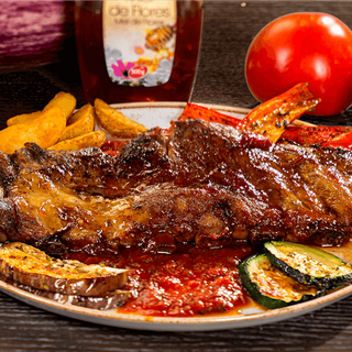 Costillar barbacoa