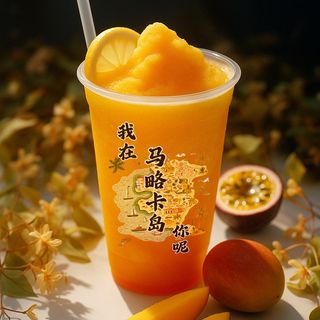 Batido de maracuyá y mango(700 Ml.) 