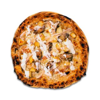 Pizza contemporánea saporita