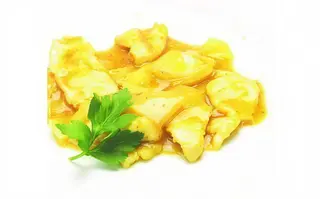 122 Pollo saltato al curry