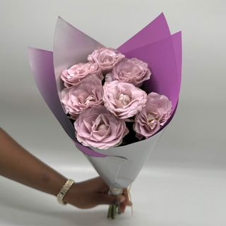 Bouquet De 7 Roses Lilas