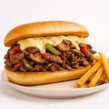 Philly Cheese Steak Sandwich Bœuf