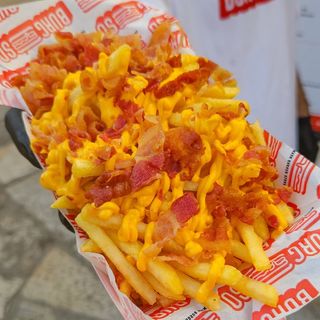 Patate bacon e cheddar