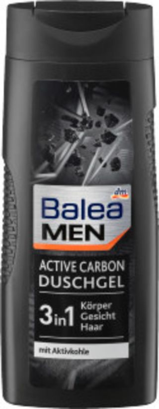 Balea Men Gel Dus Carbon Activ 300 Ml (531495)