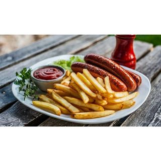 Chips Sausages