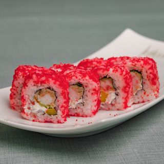 Тайский ролл с креветкой и манго